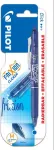 PILOT Tindipliiats Frixion Clicker 0,7 mm, sinine, blistris