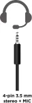 Gembird HEADSET GAMING/ORANGE GHS-05-O