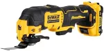 DeWALT DCS353D2 Cordless Multi-Tool, 12 Volt yellow/black, 2x Li-ion XR batteries 2.0Ah, in T STAK-Box II, 29-piece accessory set
