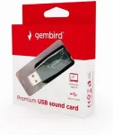 Gembird SC-USB2.0-01 cable gender changer 2 x 3.5mm Black