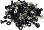 DATACOM M6 mounting kit (50pcs/pack) - 16mm BLACK