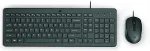 Klaviatuur Hp -150 Wired Mouse and Keyboard EN
