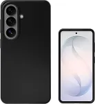 4SMARTS SILICONE CASE CUPERTINO FUER SA GALAXY S26 QI2 READY SCHWARZ