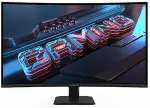 Monitor Gigabyte GS32QCA 31.5" QHD Curved Gaming - 2560 x 1440, 180Hz, 1ms, 250 cd/m&sup2;, FreeSync, HDR Ready, HDMI 2.0, Displayport 1.4