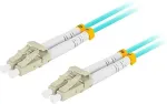 Lanberg Fiber Patchk. MM LC/UPC-LC/UPC DUPLEX 1m OM3 50/125
