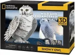 CUBIC FUN Puzzles 3D Snowy Owl