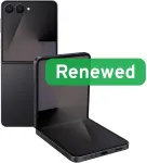 Mobiiltelefon Samsung Renewed | Grade A | Galaxy Flip 7 FE | 128 GB | Black | 5G | O