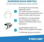 Fischer Kinder-Fahrrad-Helm Comic, Gr&ouml;&szlig;e: S/M Innenschale aus hochfestem EPS, verstellbares, beleuchtetes - 1 St&uuml;ck (86115)