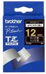 Tooner Brother - Laminiertes Band - Schwarz, Gold - Rolle (1,2 cm x 8 m) (TZ-334)