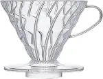 HARIO V60-02 Clear Plastic Drip