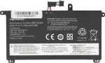 Movano Battery 01AV493 for Lenovo ThinkPad T570 T580 P51S - 2000 mAh (30 Wh)