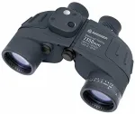 Bresser Nautic 7x50 Fernglas mit Kompass wasserdicht Porro-Prisma BaK-4 Blau (18-66815)