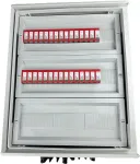 DEHN Switchgear attached DC hermetic IP66 EMITTER with DC 1000V Type 2 Surge Arrester, 10x PV String, 10x MPPT