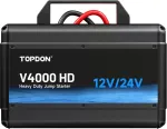 Viking TOPDON Car Jump Starter V4000 HD/3000A (24V)/4000A (12V)/24000mAh/16l petrol/16l diesel/ LED light |