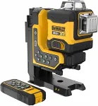 DeWALT 18V XR 3x360 Green Remote Control Laser