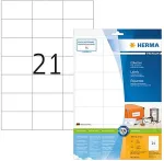 Herma Etiketten Premium A4 wei&szlig; 70x42,3 mm Papier 210 St.