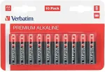 VERBATIM Alkaline battery LR6 (AA)(10pcs blister)