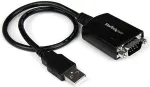 StarTech.com USB2.0 auf Seriell Adapter - USB zu RS232 / DB9 Konverter (COM) - Serieller Adapter - USB - RS-232 - Schwarz (ICUSB2321X)