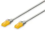 Digitus Patchkabel RJ45 U/UTP Cat6A 3.00m grau m. Hebelschu Polybeutel