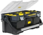 Stanley 1-97-514 small parts/tool box Black, Transparent
