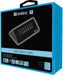 Sandberg USB3.0 Hub 7 ports - Hub - 7 x SuperSpeed USB3.0 - Desktop (133-82)