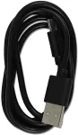 2GO USB Lade-/Datenkabel Micro-USB 100cm PET-B schwarz