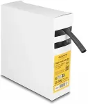 DeLOCK Schrumpfschlauch Box, mit Innenkleber, Schrumpfungsrate 4:1, 5 m x 8 mm schwarz