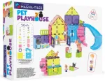 Magna-Tiles magnetkonstruktori komplekt Lemmiklooma m&auml;ngumaja, 50 osa