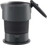 Veekeetja Adler Silicon Travel Kettle | AD 1377 | Travel Kettle | 600 W | 0.6 L | Silicon | Grey
