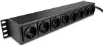 Lindy PDU 1,5HE 8-fach Schuko-Steckdosen, Schaltern Horizon.