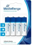 MEDIARANGE BATTERY ALKALINE AA 1.5V/4PCS MRBAT104