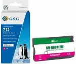 Tooner G&G Patrone HP 712XL (3ED68A) permanent & wasserf. (29 ml)