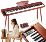 V-TONE BL-130 pianino cyfrowe czteronożne brązowe