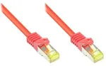GoodConnections Good Connections Patchkabel m. Cat.7 Rohkabel rot 0,25m