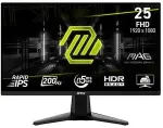 Monitor Msi MSI MAG 255FDE E20 Gaming - 200 Hz, 0,5ms GtG Rapid IPS PANEL