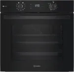 Indesit Oven | IO K58HS B | 71 L | Electric | Hydrolytic | Electronic | Convection | Height 59.5 cm | Width 59.5 cm | Black