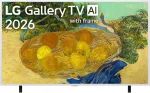 Teler LG QNED 4K AI Gallery TV | 55LX7B6LA | 55 | Smart TV | webOS | UHD | Snow White
