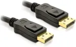 DELOCK Displayport Kabel DP -> DP St/St 2.00m schwarz 4K 20P