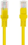 Lanberg Patchcord RJ45, Cat. 5e, UTP, 1m, Yellow