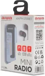 Raadio AIWA R-22SL radio Portable Analog Silver
