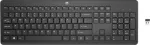 Klaviatuur Hp 230/Wireless USB/HU layout/Black