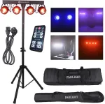 Light4Me LED BAR COB PAR 4x30W stand cover