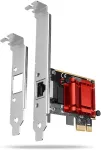 AXAGON Gigabit Ethernet PCI-Express network card with Intel I210AT chipset with PXE support.