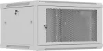 LANBERG Wall mounted installation cabinet 19" 9U 600X600 | WF01-6606-23S | Grey