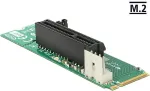 DELOCK Adapter M.2 Key M Stecker zu PCI Express x4 Slot