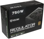 Toiteplokk KOLINK Regulator 80 PLUS Gold PSU, ATX 3.0, PCIe 5.0, modular - 750 Watts
