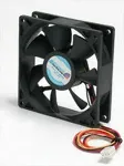 StarTech.com Quiet 9.25cm Dual Ball Bearing Case Fan with TX3 connector, Black, -10 - 80, 92 x 92 x 25, 1 - TX3 Female, Ball Bearing