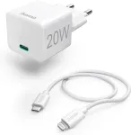 HAMA Vooluadapter 20W Kit Lightning, White