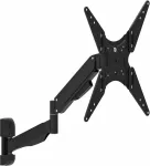 Maclean TV or monitor holder black MC-784 gas spring 32 "-55" 22kg 2 arms