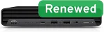 HP Renewed Grade A | EliteDesk 800 G6 Desktop Mini | Intel Core i5 | i5-10500T | 8 GB | SSD | 256 GB | Intel UHD Graphics 630 | Windows 11 Pro
